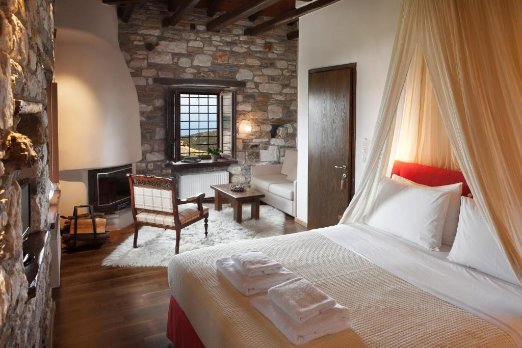 Adis Oneirou Hotel Mourésion Kamer foto
